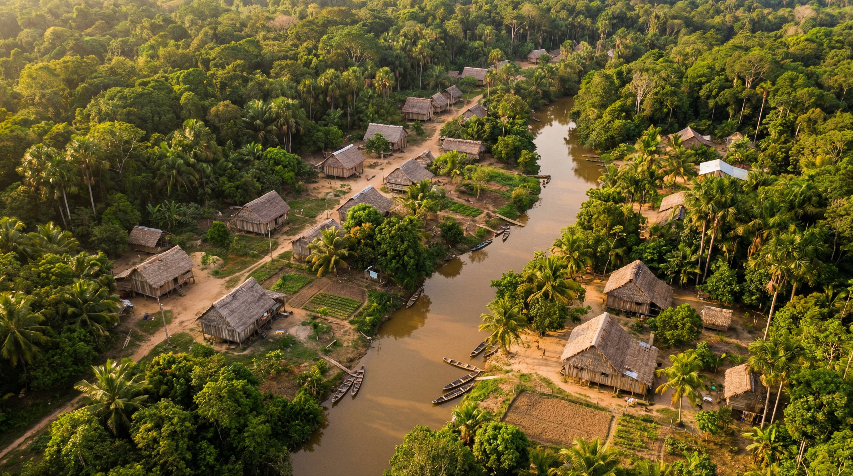 Comunidade quilombola no Maranhão